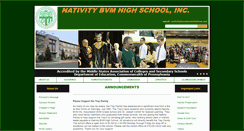 Desktop Screenshot of nativitybvm.net